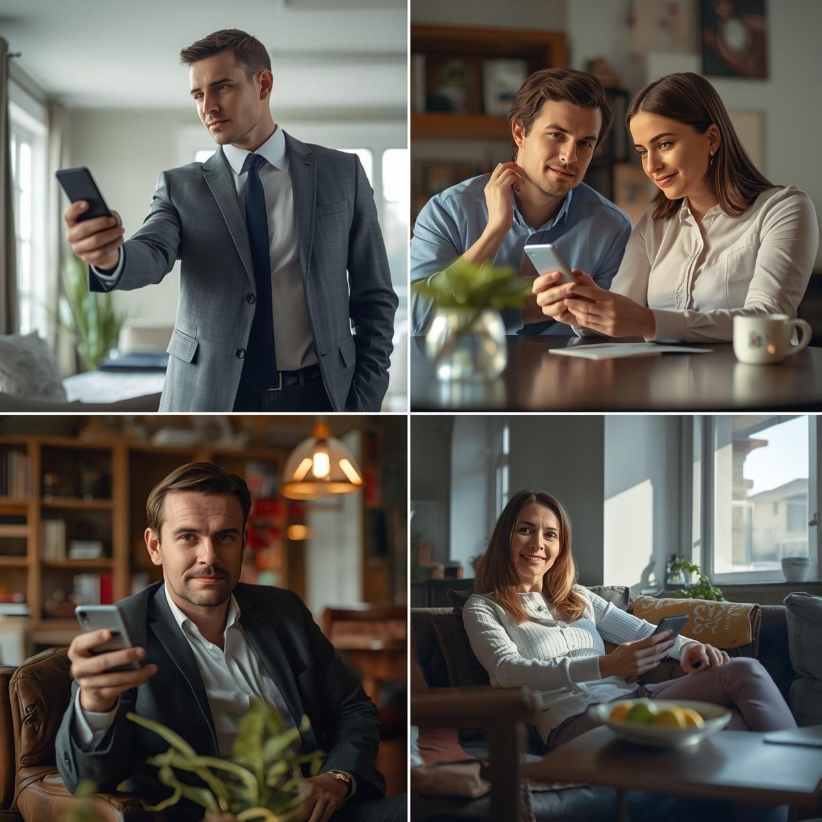 Agent and three buyers 1