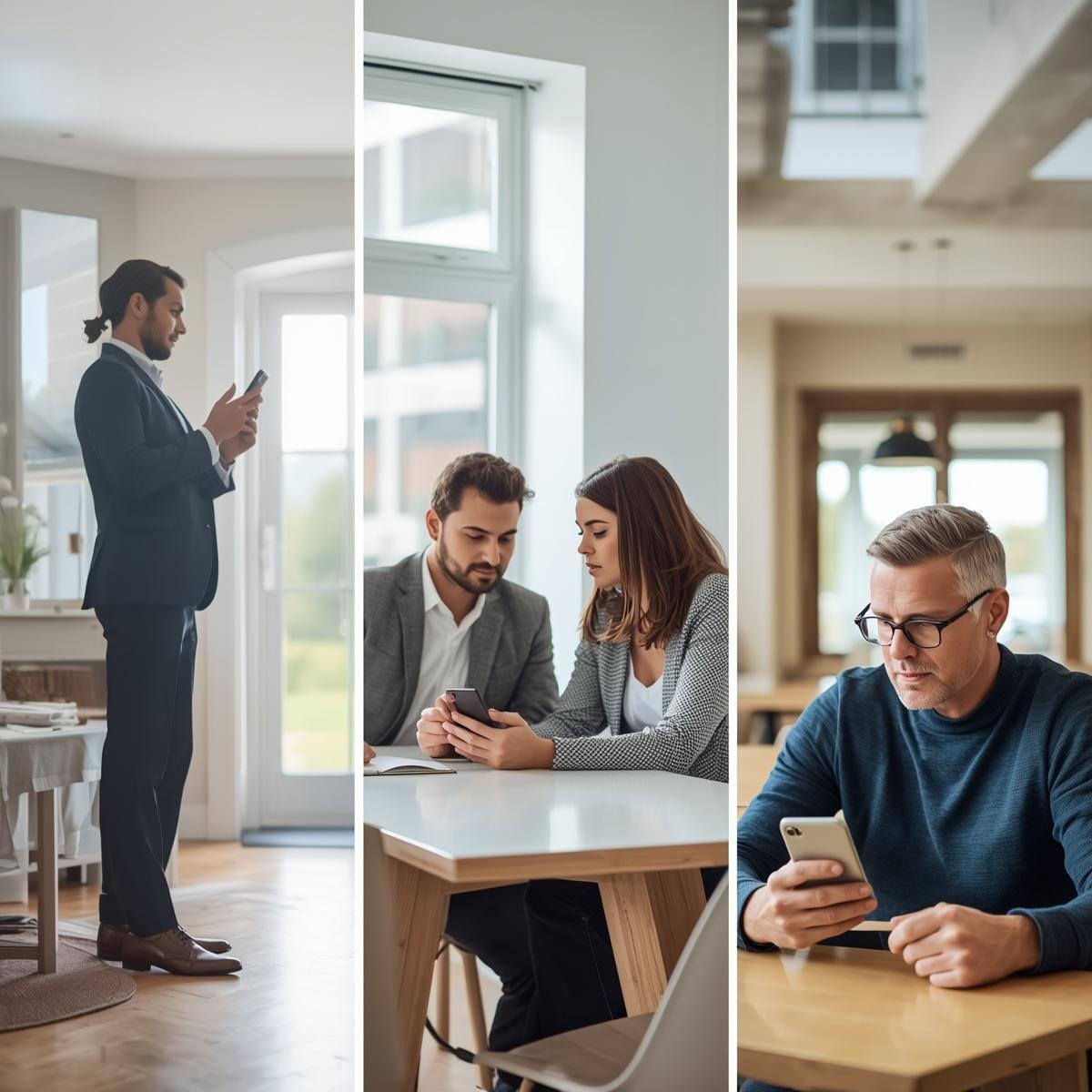 Agent and two buyers 1